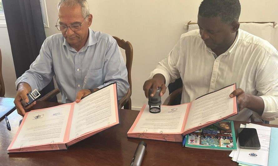 TERRE-DE-HAUT : CONTRAT DE PEYI AVEC LE DEPARTEMENT DA LA GUADELOUPE