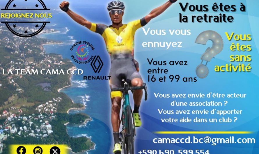 Team CCD Carène Cycling Développement : Boris CARENE au micro de Joby BARAMBLE