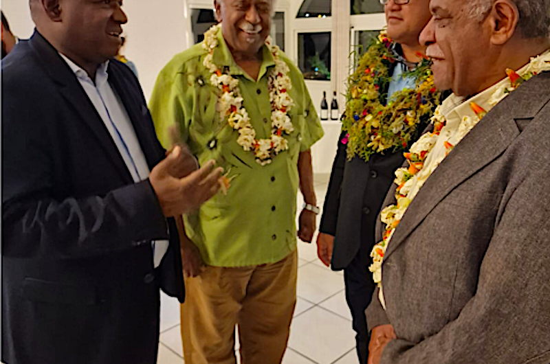 Visite en Nouvelle-Calédonie du  Président Guy LOSBAR pour échanger sur le  statut spécial