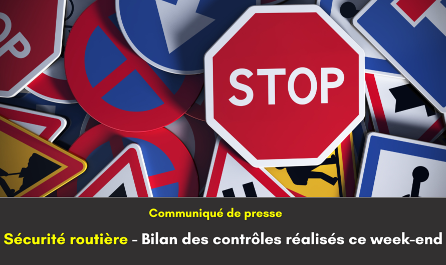 SÉCURITÉ ROUTIÈRE – Bilan des contrôles réalisés ce week-end