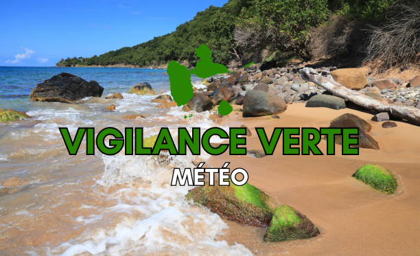 Météo Guadeloupe: vigilance verte
