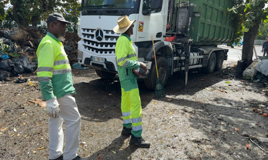 Grand Sud Caraïbes. Visite de terrain du Président Thierry ABELLI a Basse-Terre