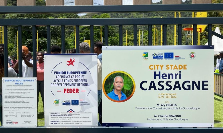 Inauguration du City stade « Henri CASSAGNE » de  GOURBEYRE