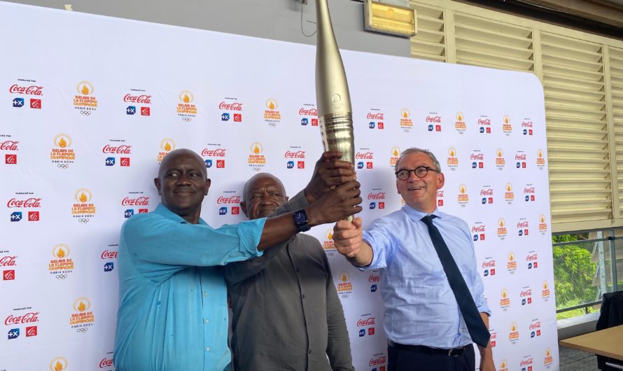 Relais de la flamme Olympique en Guadeloupe