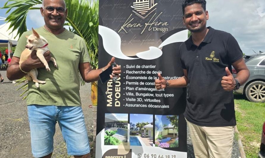Saint-François. CLIN D’OEIL  SUR LE PRIX KEVIN HIRA DESIGN