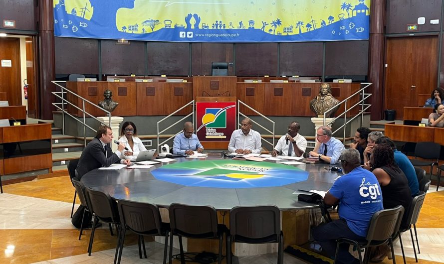 BASSE-TERRE. signature des conventions de modernisation et de renouvellement de la flotte de pêche en Guadeloupe