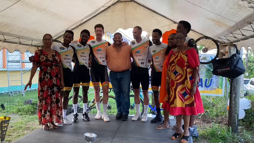 Présentation de la team VCCCBE pour le Tour 73ème Tour de la Guadeloupe.