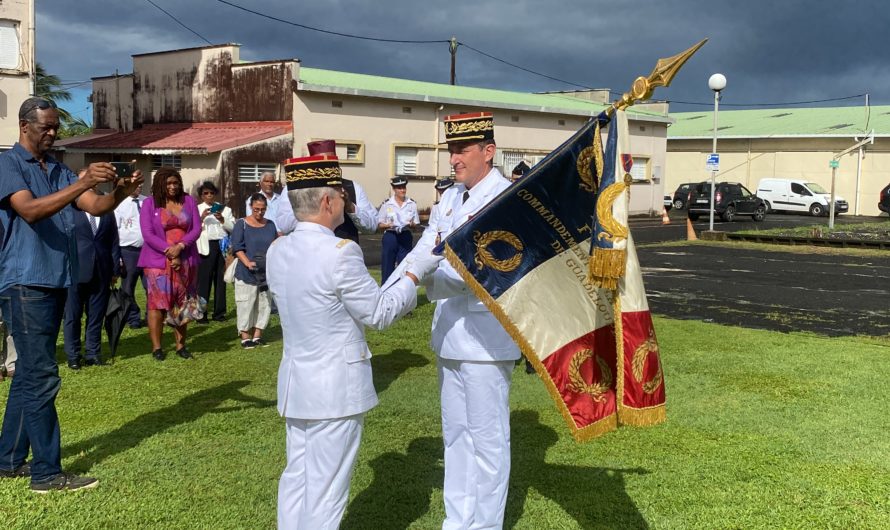 Christophe PERRET : Nouveau commandement de la Gendarmerie de Guadeloupe.