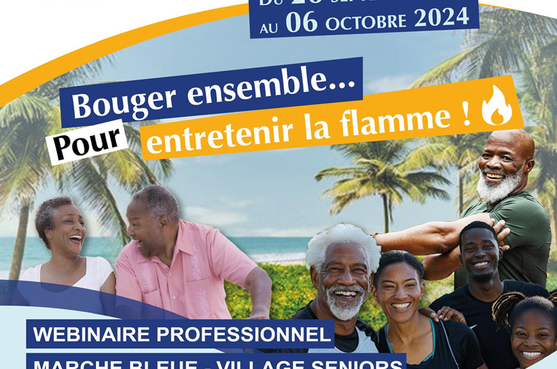 Département Guadeloupe. semaine bleue 2024