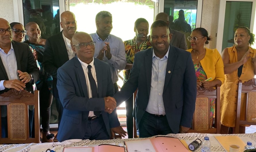 Vieux-Fort. Signature  du 21ᵉ Contrat de Péyi pour le développement local