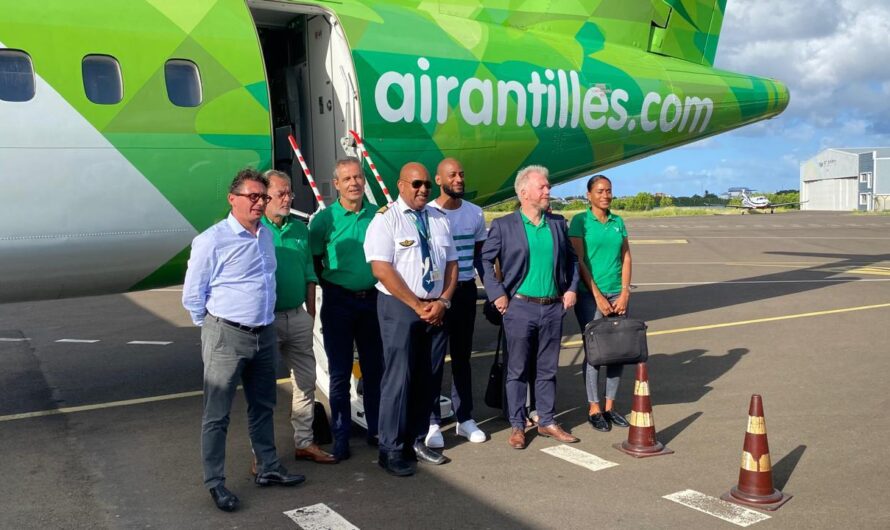 Saint-martin. Nouveau programme de vol pour la compagnie aérienne Air Antilles