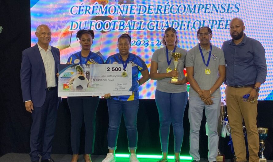 Cérémonie des récompenses « Champions de Guadeloupe football 2023-2024 »