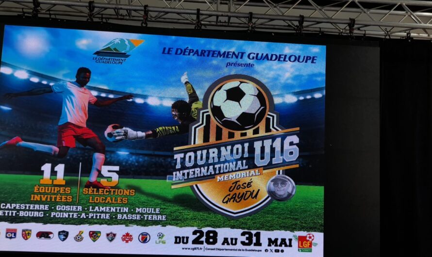 Guadeloupe. Tournoi international U16 Mémorial José GAYDU