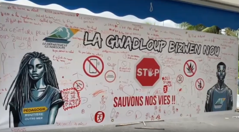 Contrôle Routier Positif au giratoire de Montebello à Petit-Bourg : Récompenser les bons conducteurs !