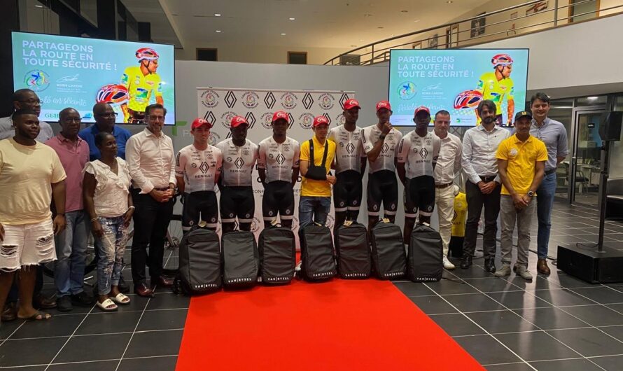 Présentation officielle de la Team Cama CCD pour le 74ème Tour cycliste international de la Guadeloupe