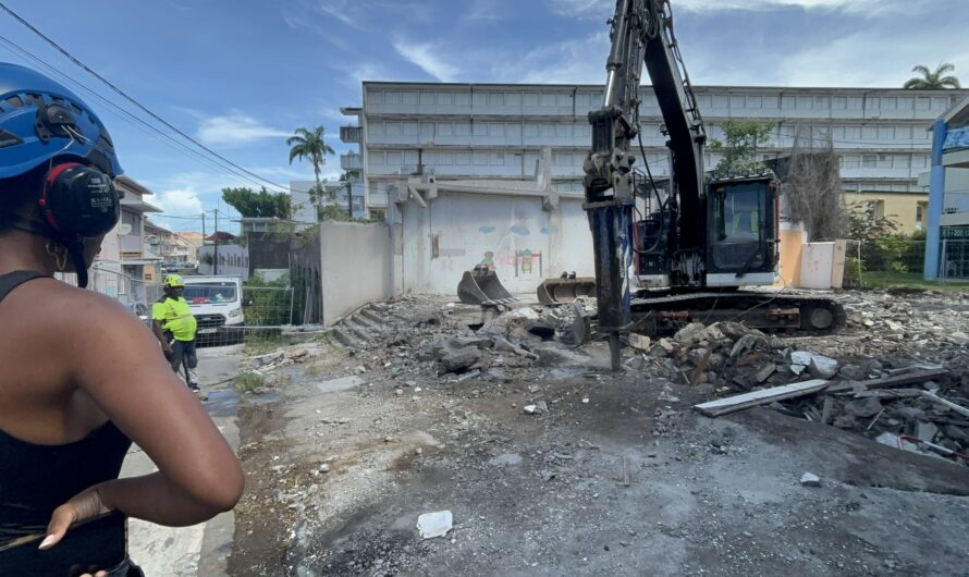 Basse-Terre. Réhabilitation de la rue Amédée Fengarol : un chantier structurant lancé