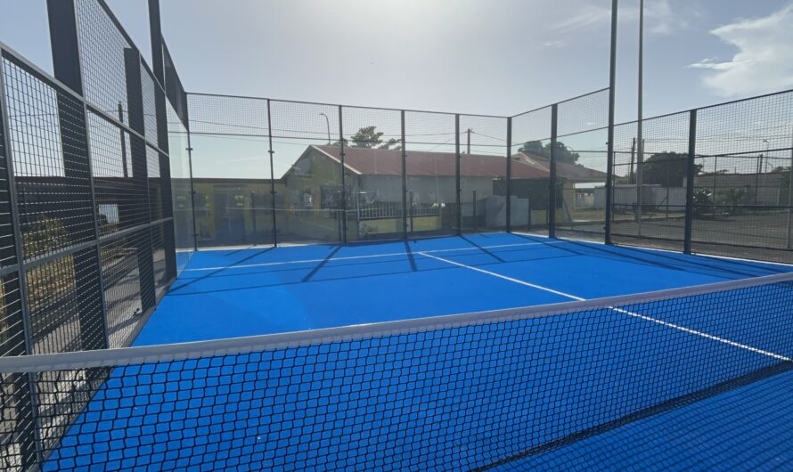 Basse-Terre. Un nouveau terrain de padel tennis inauguré à Rivière-des-Pères